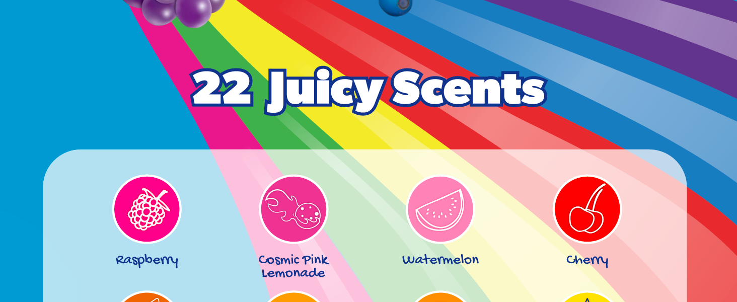 mr sketch juicy scents colorful rainbow raspberry lemonade watermelon cherry fun activity kids art