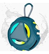 LUKADER Bluetooth Shower Speake Waterproof,Portable Outdoor Bluetooth Speake with RGB Lights,IPX6...