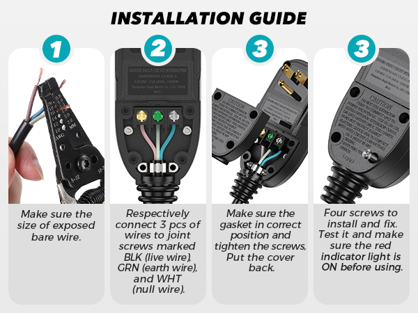 gfci replacement plug