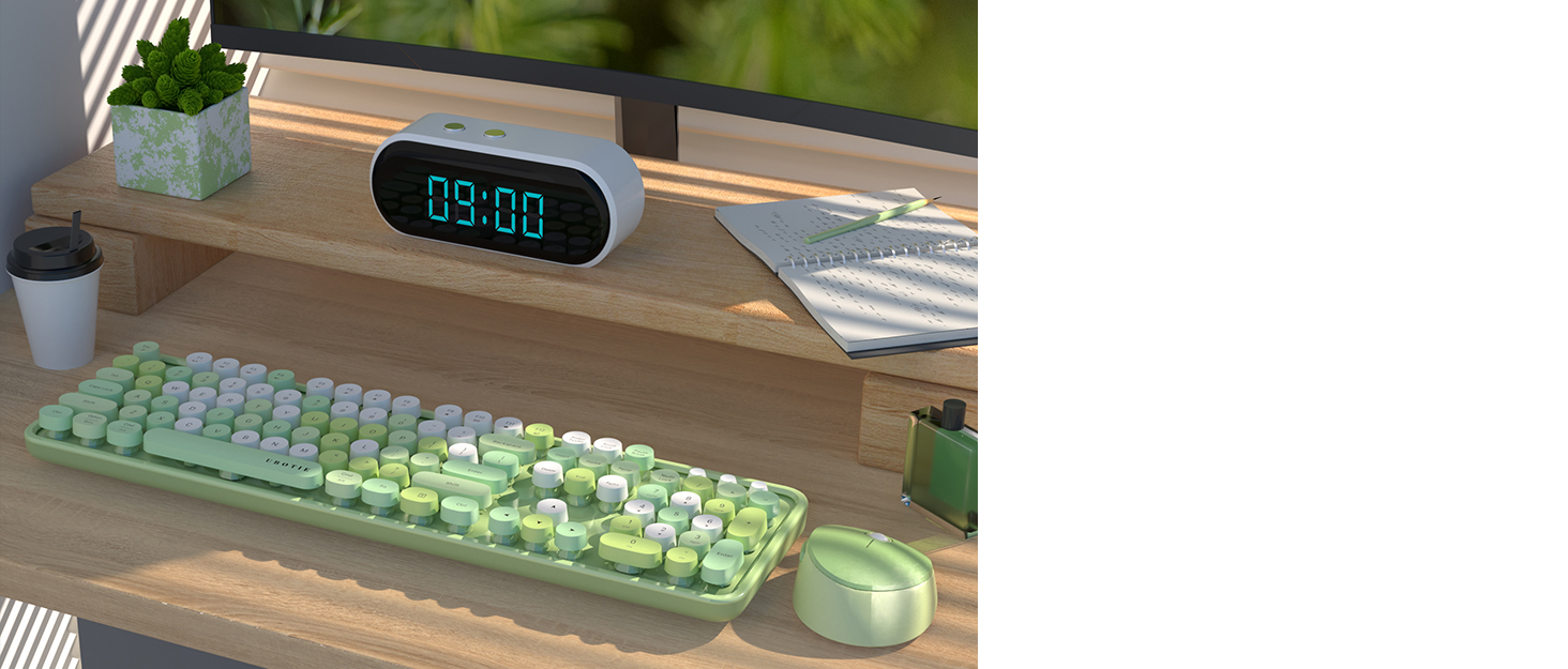 colorful wireless keyboard