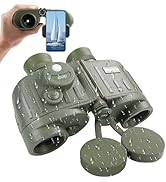 BOSTRON 8X30 Marine Binoculars for Adults with Rangefinder &amp; Compass, Phone Adapter, Military IPX...