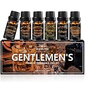 Men Essential Oils Set - 6 Premium Fragrance Oils for Diffusers for Home, Candles &amp; Aromatherapy,...