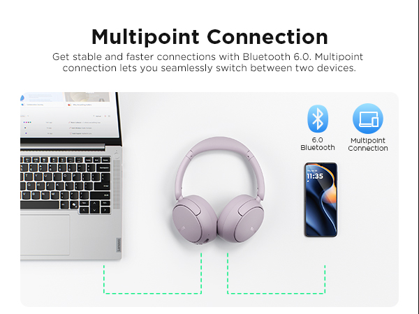 TALIX noise cancelling over ear headphones