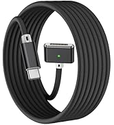 Aripps 140W USB-C to Magnetic 3 Cable (6.6FT,Black) Fit for MacBook Air Charger Mag-Safe Gen 3 Po...