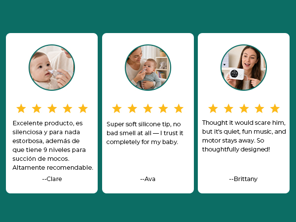 nasal aspirator for baby