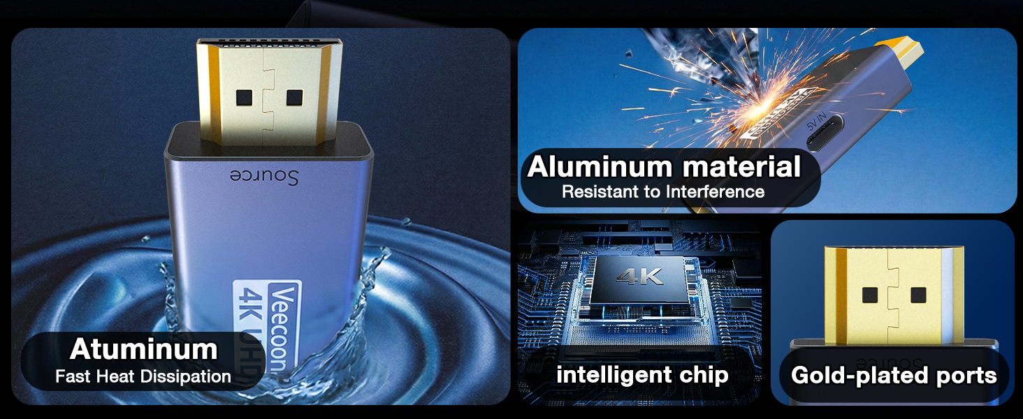 HDMI to DisplayPort Adapter