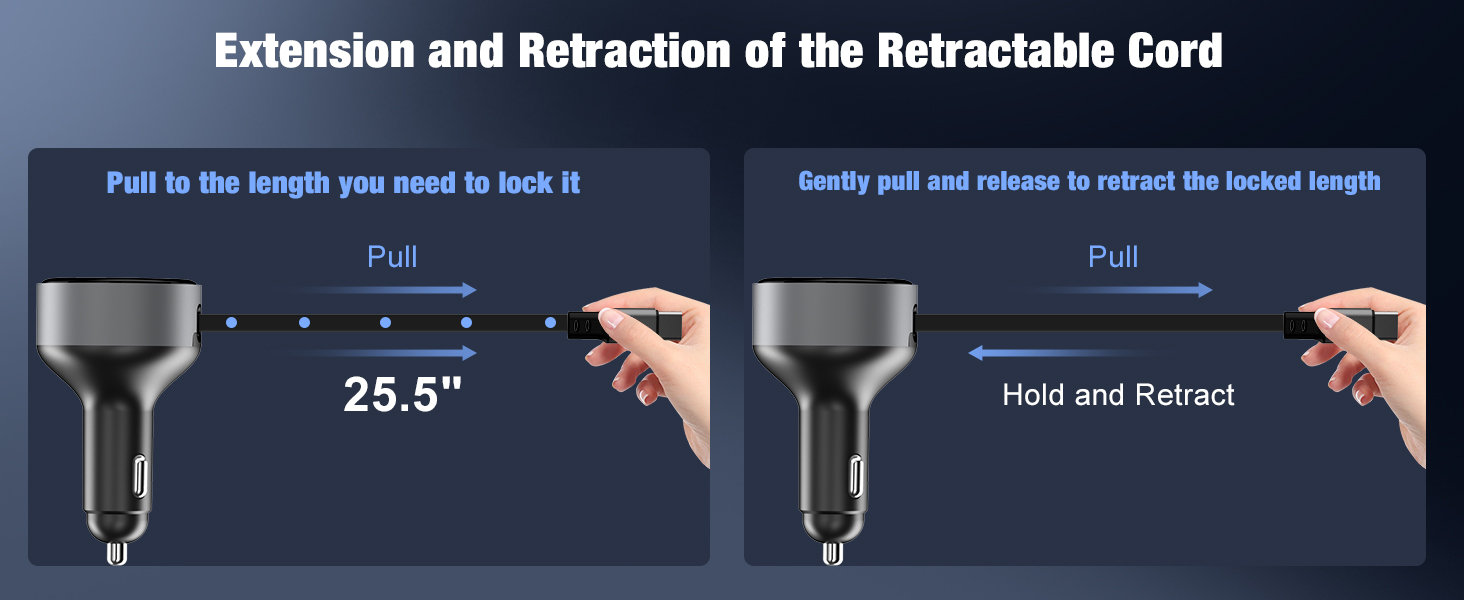 Extension and Retraction