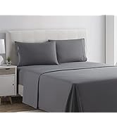 Clara Clark Queen Sheets Set, Deep Pocket Bed Sheets for Queen Size Bed - 4 Piece Queen Size Shee...