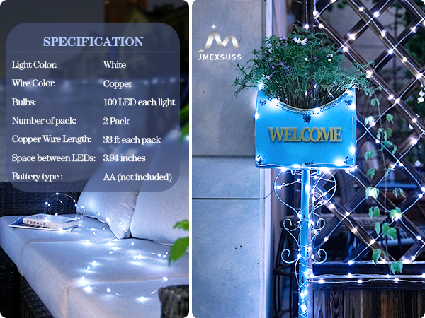 battery operated twinkle lights