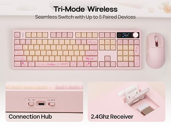 TH108 V2 PRO Wireless Gaming Keyboard