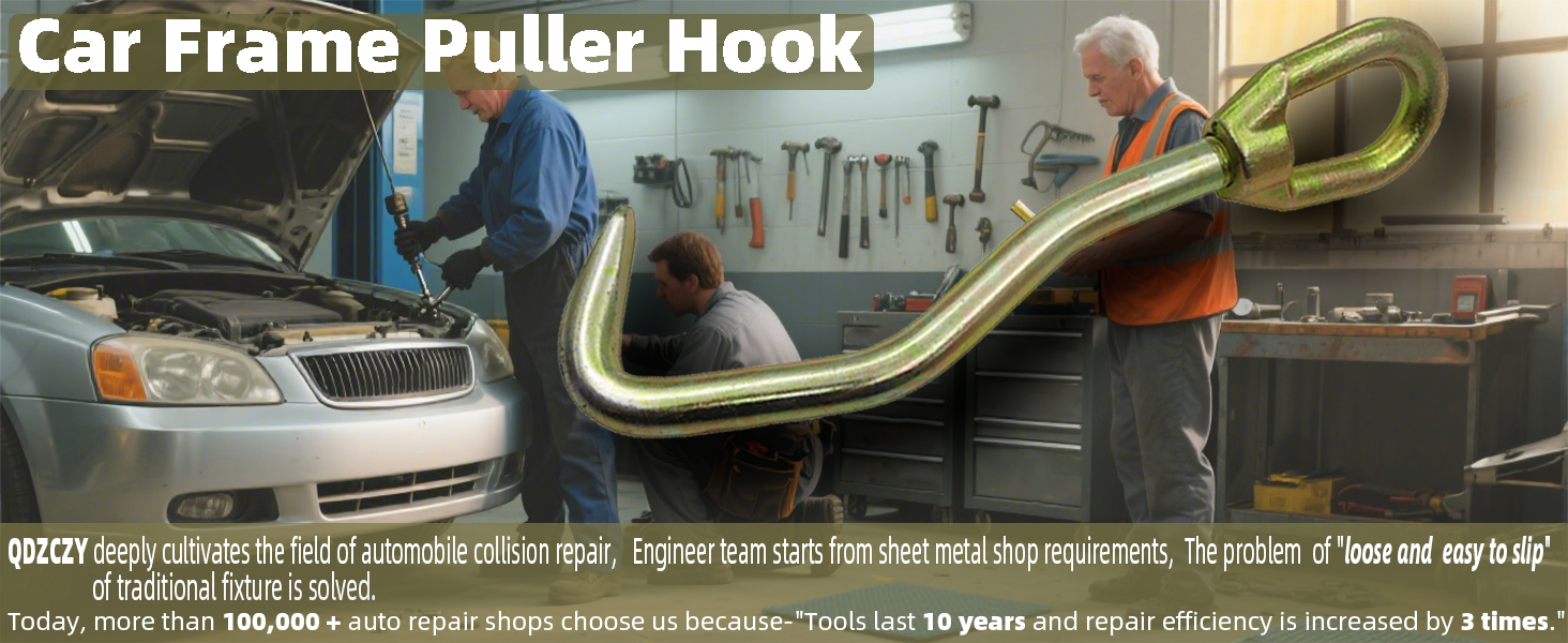 Car Frame Puller Hook