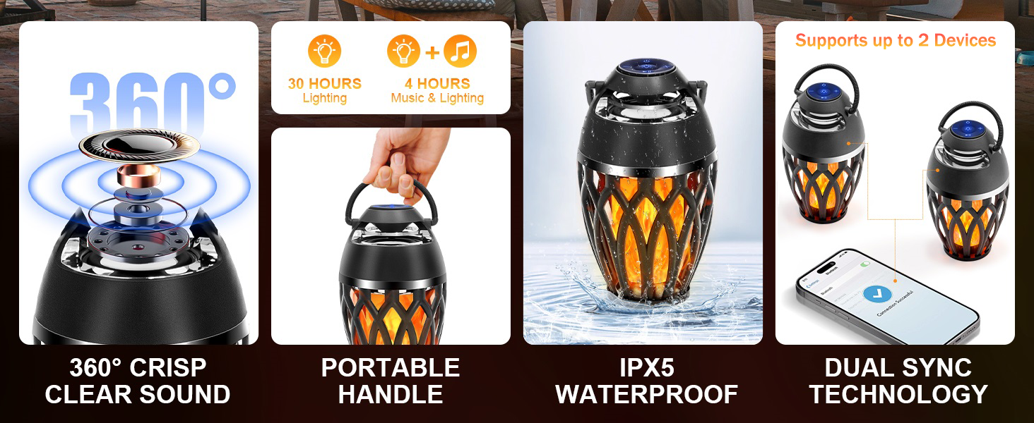 linkable bluetooth speakers, bluetooth speaker with lights