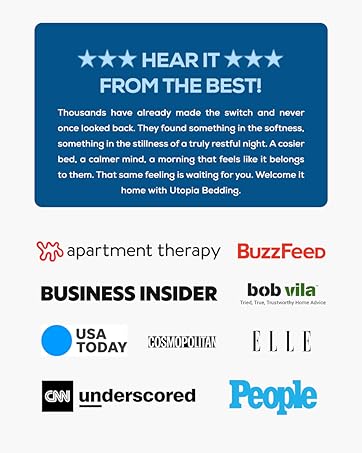 Utopia Bedding Recognitions in Publications, Global Endorsements