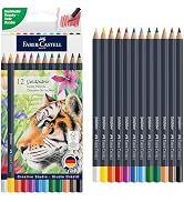 Faber-Castell Goldfaber Color Pencils: Professional Colored Pencils with Smooth Laydown, Rich Pig...