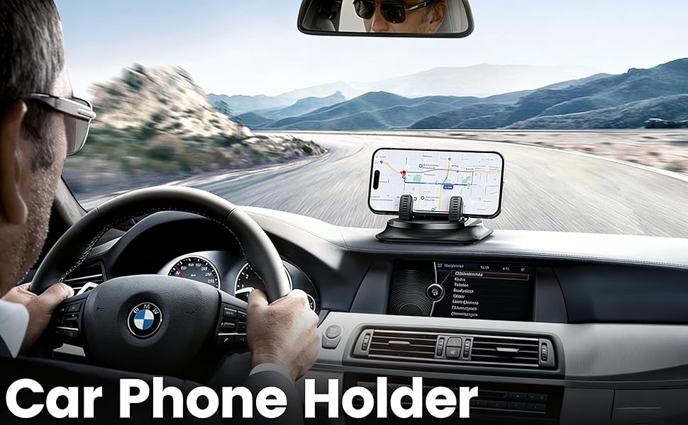 Car Phone Holder 360 Degree Rotation