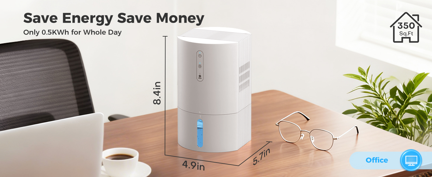 Quiet dehumidifier for home