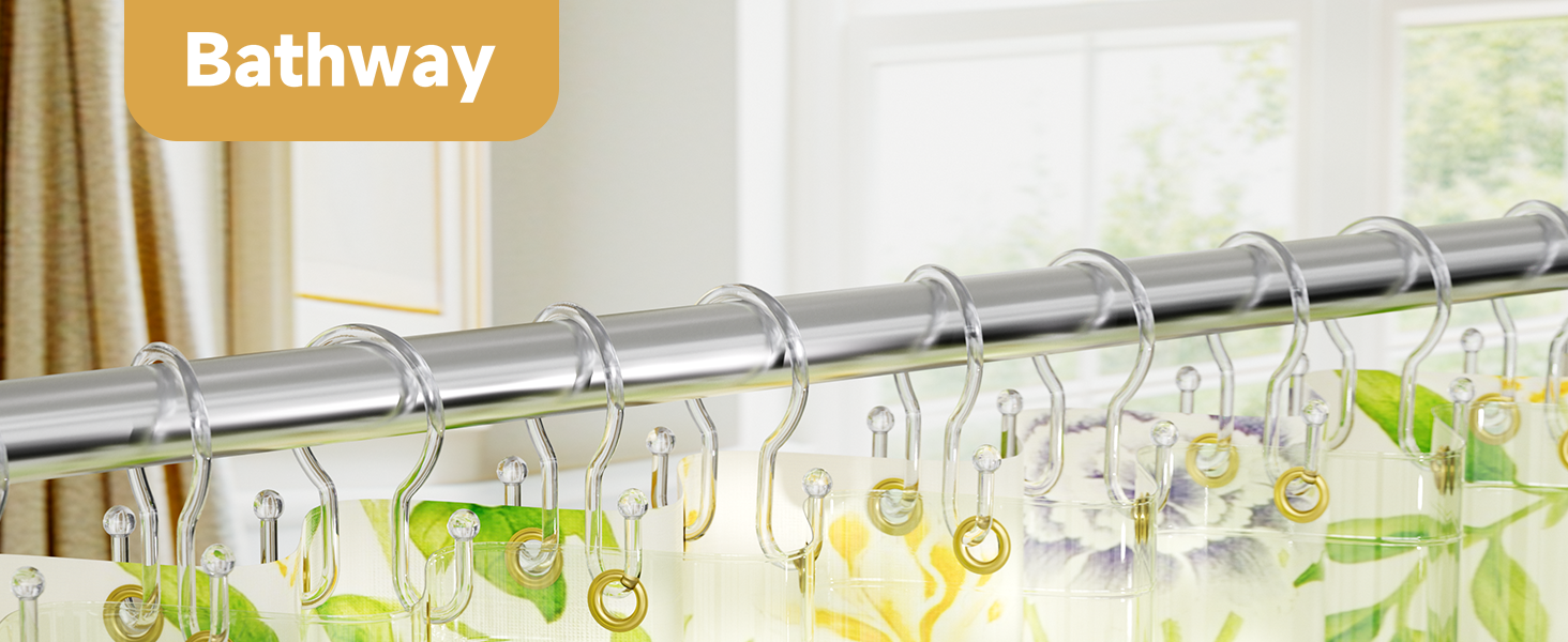shower curtain hooks