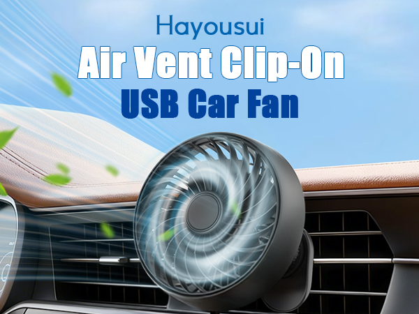 car fans that blow cold air