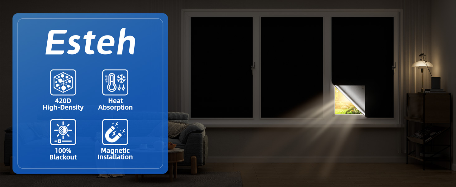 blackout curtains