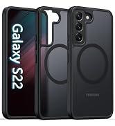 Oterkin Magnetic for Samsung Galaxy S22 Case Matte, S22 Phone Case Compatible with MagSafe Froste...
