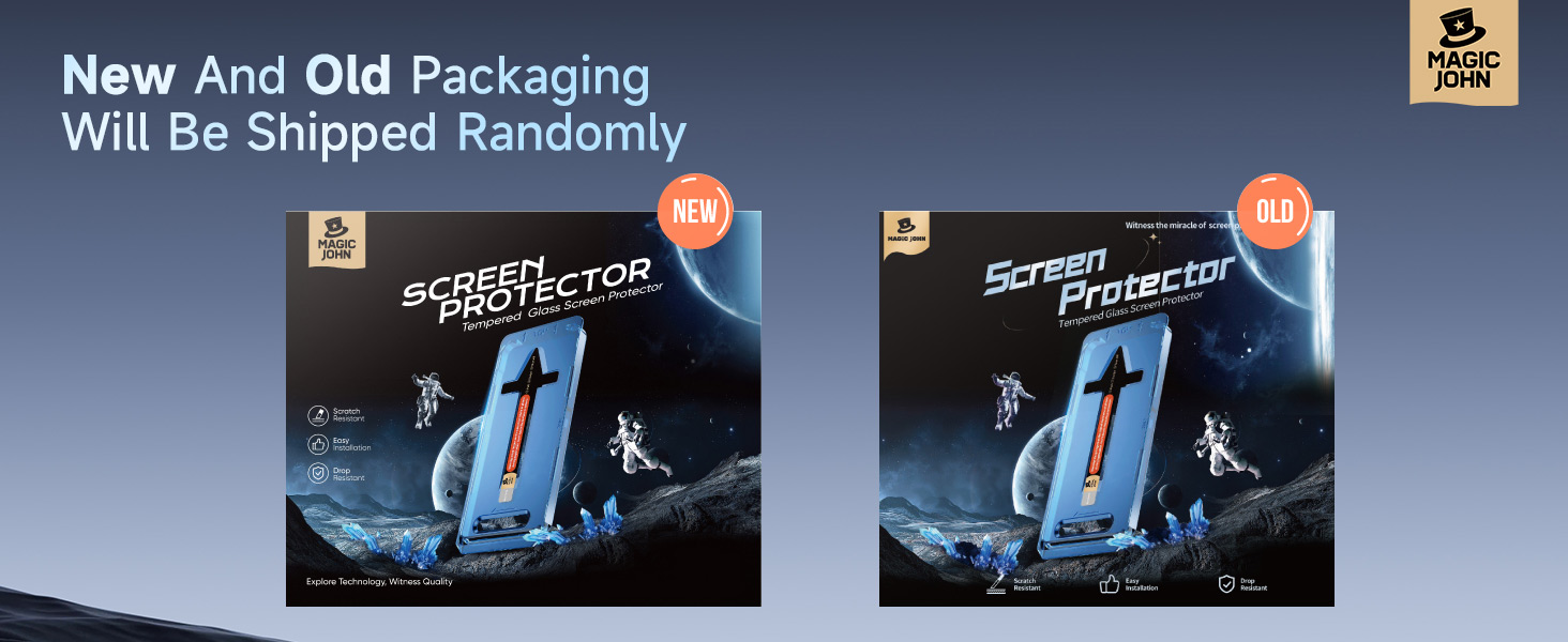 New and old packing will be shipped randomly
