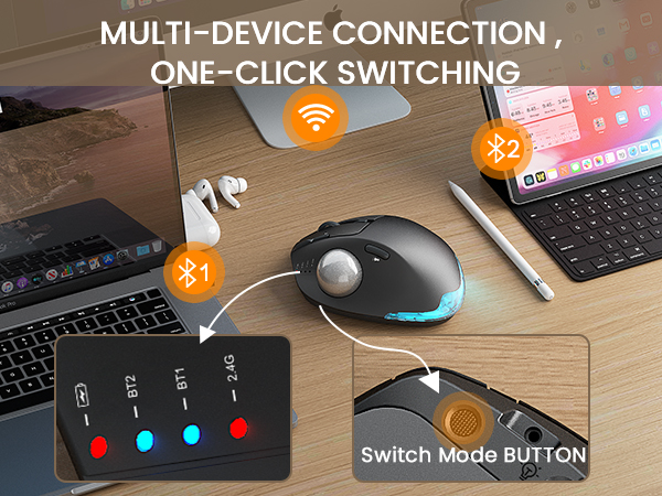 Precise thumb mouse