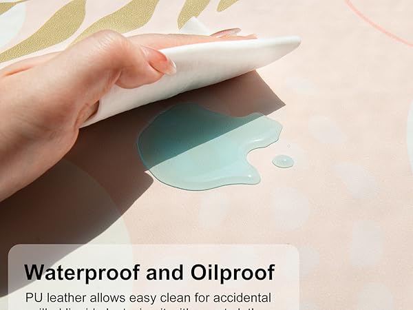 Waterproof and Easy to Clean Surface