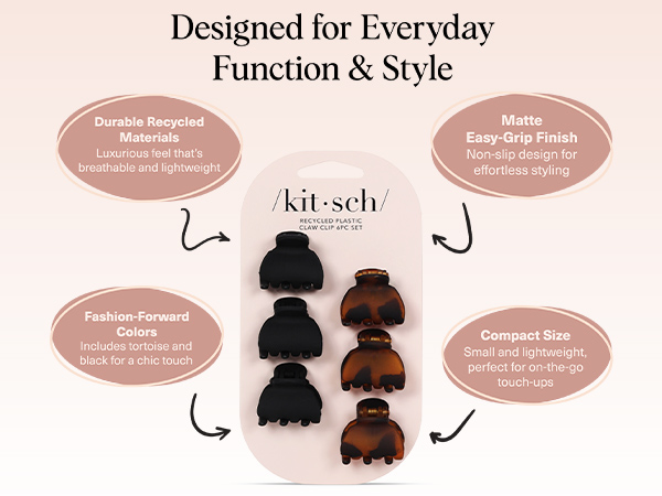 Kitsch Small Hair Clips for Women Stylish Baby Hair Clips