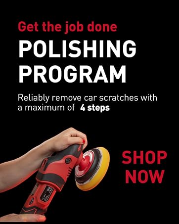 Menzerna polishing program. remove car scratches with a maximum of 4 steps