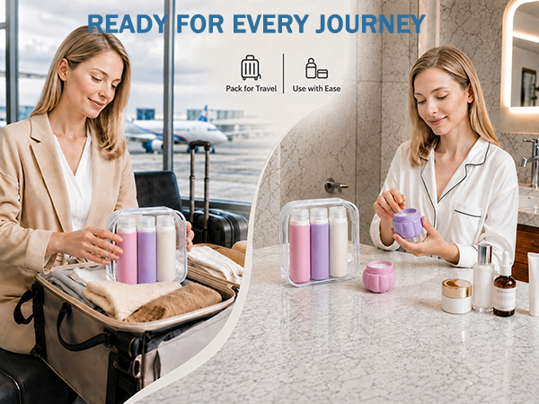 Travel Bottles for Toiletries
