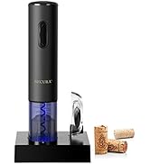 Secura Electric Wine Opener, Automatic Electric Wine Bottle Corkscrew Opener with Foil Cutter, Re...