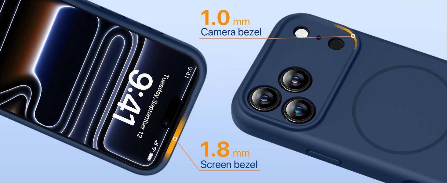 iPhone 17 Pro Max Case Silicone Magnetic