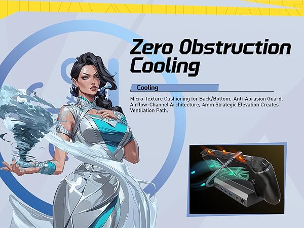 Zero Obstryction Cooling
