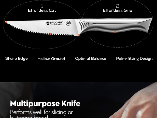Shark Series Steak Knife Set