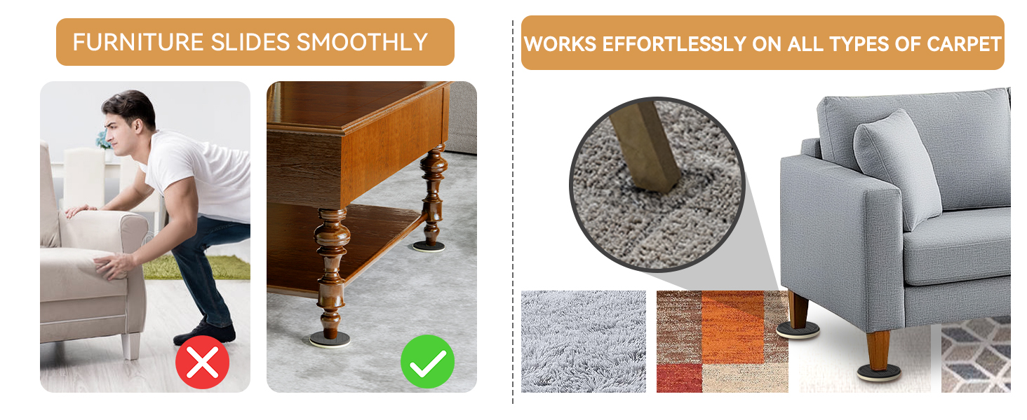 plastic Furniture Slider
