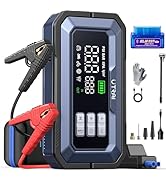 UTRAI Jump Starter with Air Compressor 150PSI, 7000A Peak 12V Jump Box for Car Battery (All Gas/1...