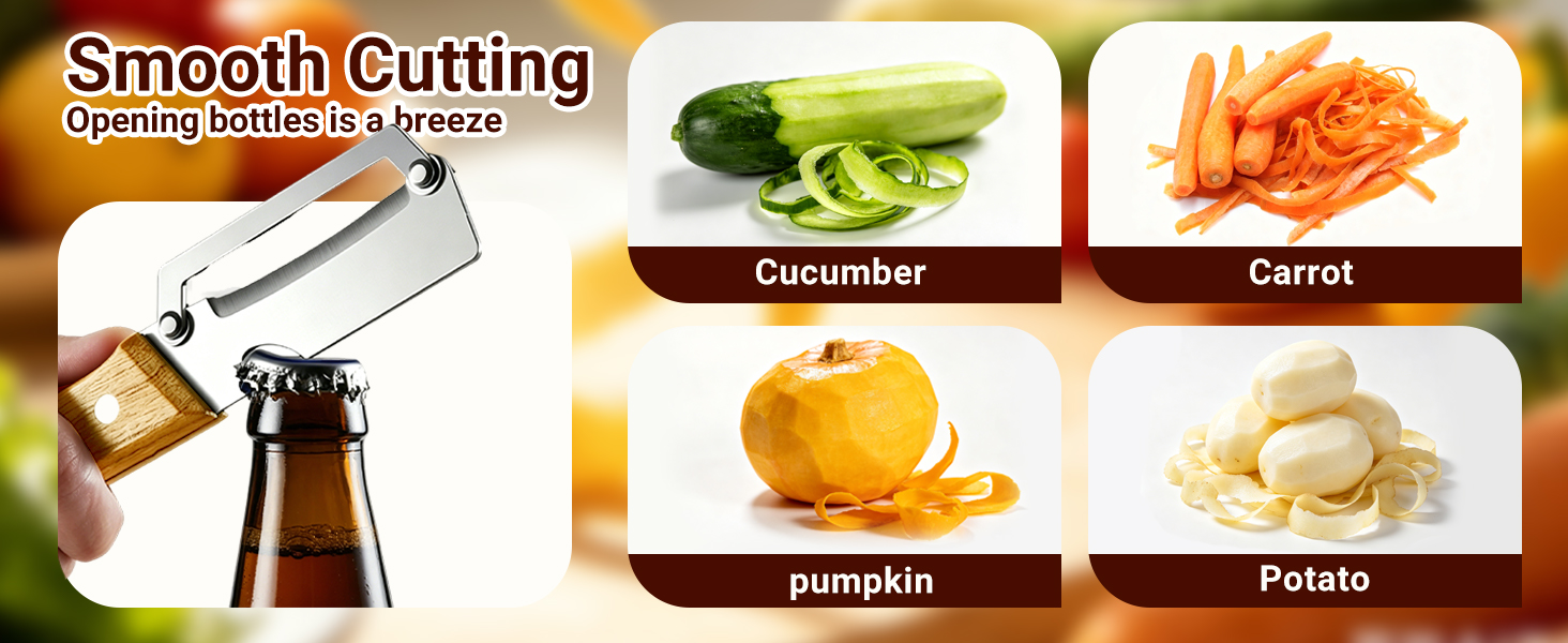 Multifunctional Vegetable Peeler for Kitchen