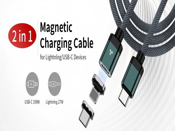 100W Magnetic Charging Cable