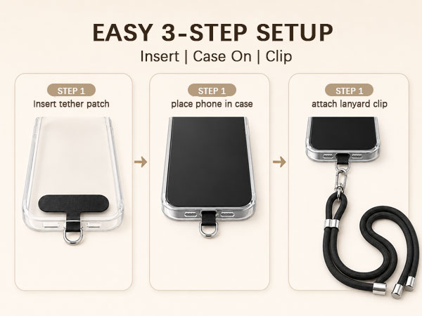 EASY 3-STEP SETUP