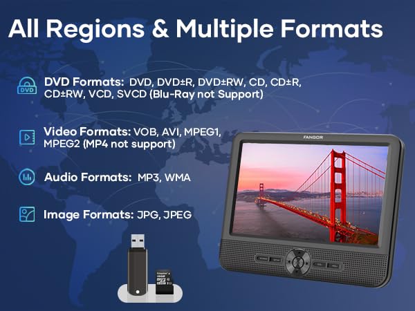 multiple formats support