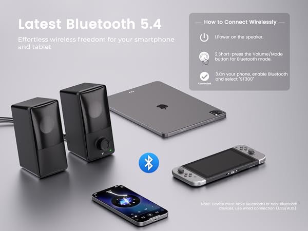 Speaker with Bluetooth 