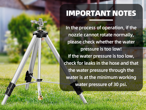 metal sprinklers for yard