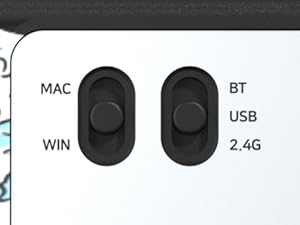 75% Wireless Mechanical Keyboard, Creamy Gaming Keyboard, 75% Black keyboard