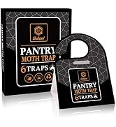 GIDEAL Pantry Moth Trap with Pheromones Prime for House Kitchen Food Cupboard 6 Pack (Grain Moth)