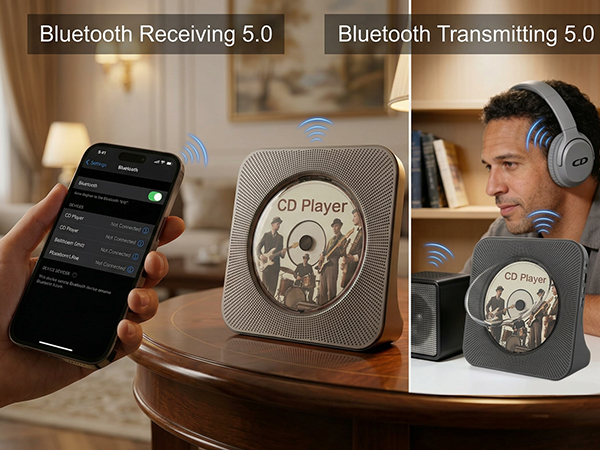 CD Player with Speakers