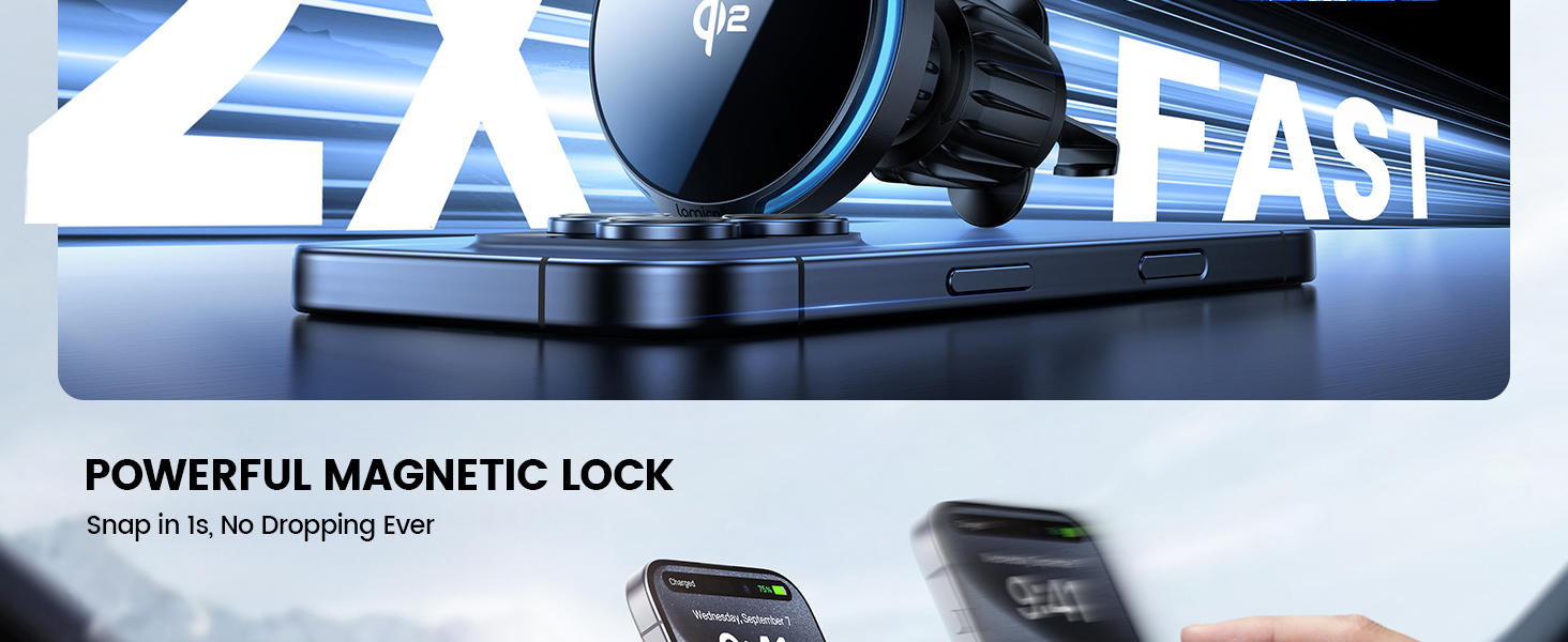 magnetic phone holder for car