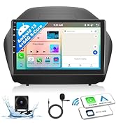 GOHHDL 4+64G/8-Core Android 13 Car Stereo for Hyundai Tucson IX35 2010-2015 Wireless CarPlay Andr...