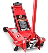 DNA MOTORING TOOLS-00235 Low Profile Hydraulic Trolley Service/Floor Jack, 3 Ton (6000 lbs) Capac...