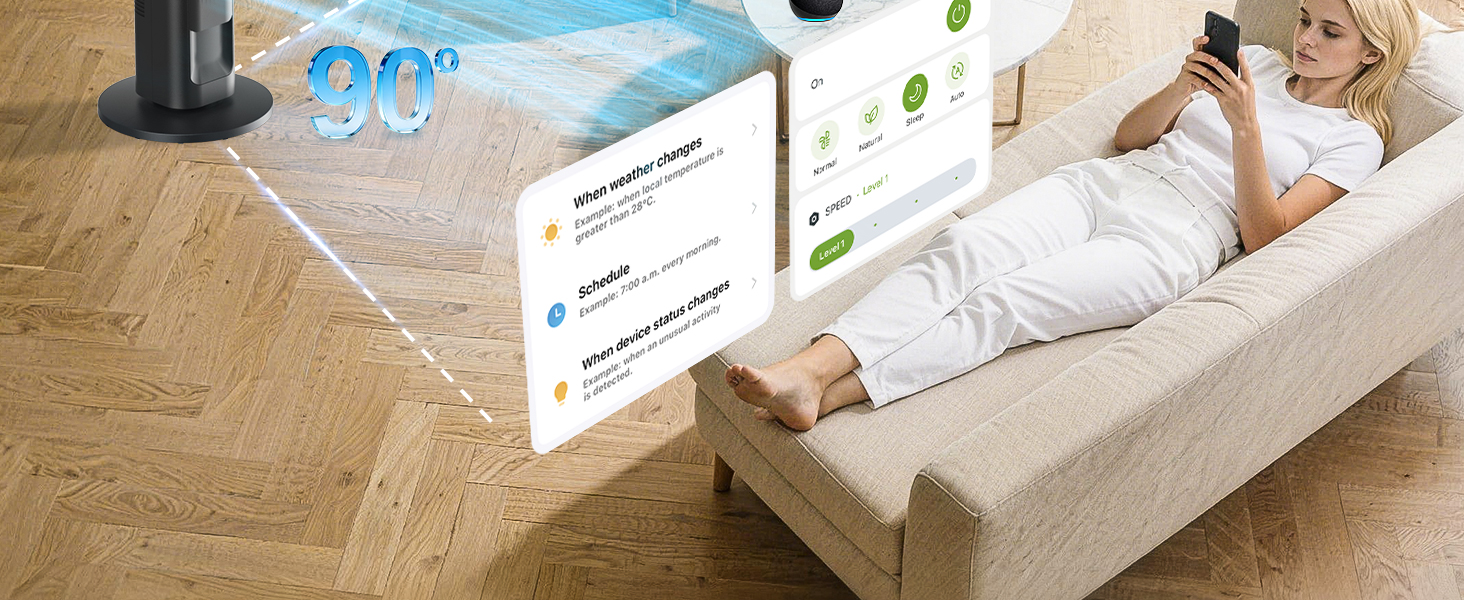 Smart Tower Fan