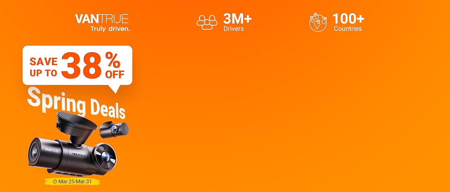 DASH CAM FRONT AND REAR